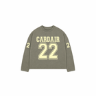 Varsity Long Sleeve T Shirt - Olive