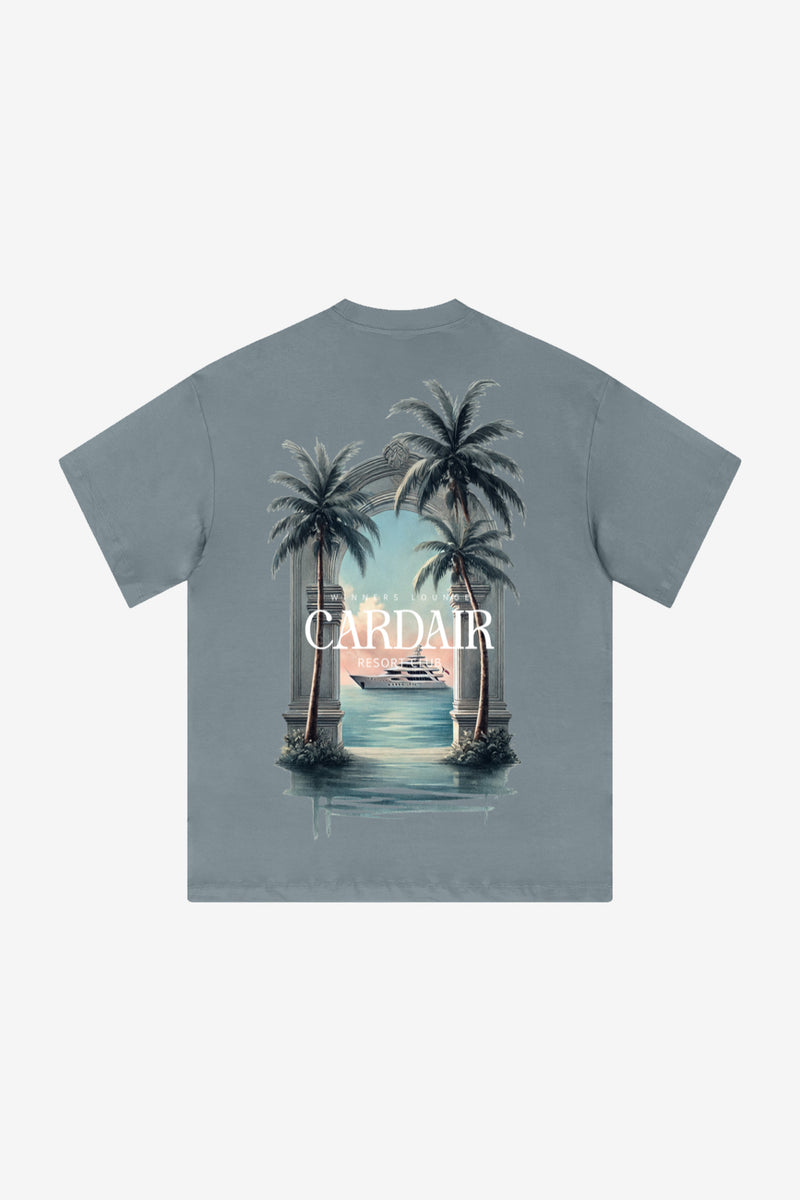 Winners Lounge T Shirt - Dusty Blue