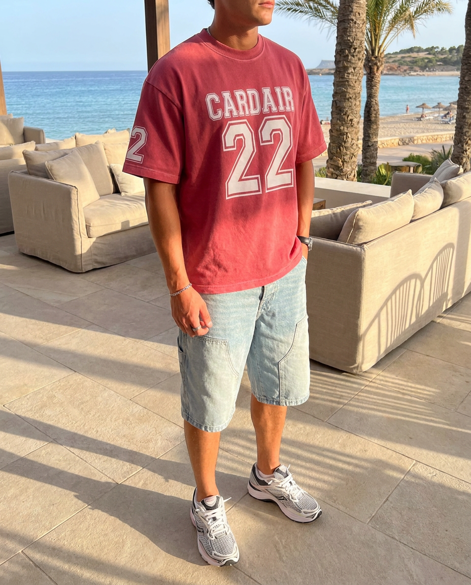 Varsity T Shirt - Red
