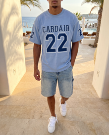 Varsity T Shirt - Sky Blue