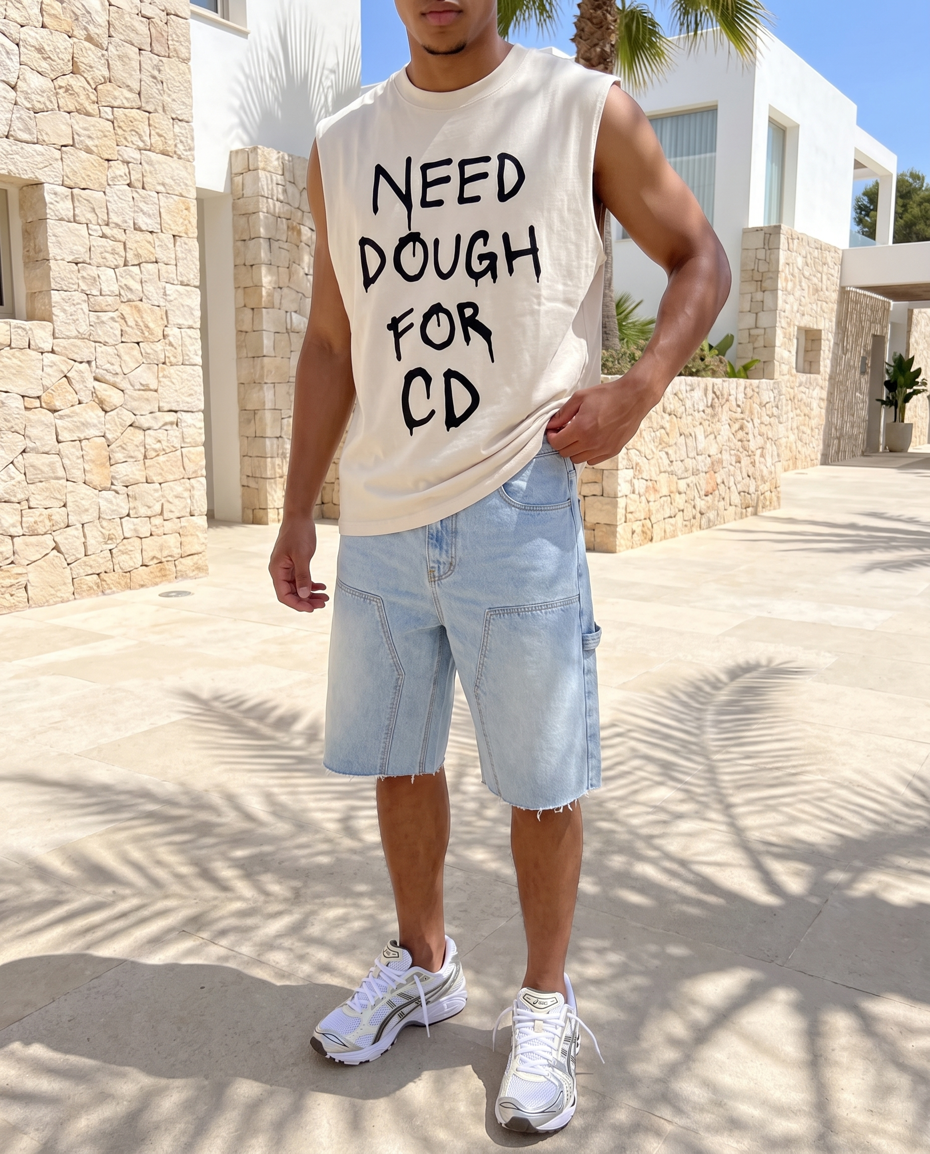 Need Dough Sleeveless - Ecru